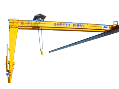 Double girder Semi gantry cranes